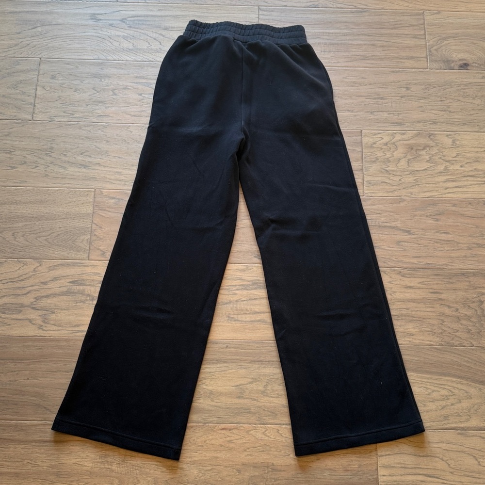 Varley The Wideleg Pant 28 Doublesoft Black Pants XXS - Picture 2 of 8
